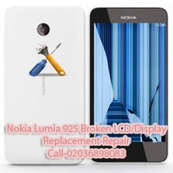 Nokia Lumia 925 Broken LCD/Display Replacement Repair
